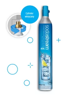 Sodastream Cylinder z gazem 6277-uniw - Akcesoria i części AGD - miniaturka - grafika 2