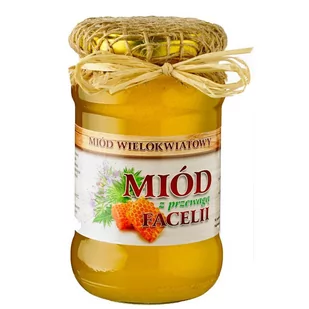 Bartpol Miód wielokwiatowy z przewagą facelii 500g BR696 - Miód - miniaturka - grafika 1