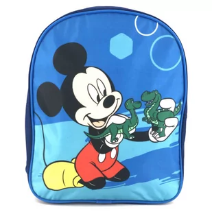 Plecak przedszkolny Myszka Mickey niebieski - Plecaki szkolne i tornistry - miniaturka - grafika 1