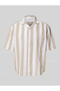 Koszula casualowa o kroju relaxed fit z kołnierzykiem typu resort model TES - Only & Sons - Koszule męskie - miniaturka - grafika 1