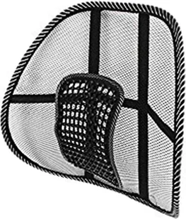 Samochodowa poduszka masująca z wentylacją - Ergonomiczne podparcie odcinka lędźwiowego dla wszystkich pojazdów (Oddychająca siatka, uniwersalna do fotelików samochodowych) - Masażery - miniaturka - grafika 1