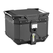 Kufry i sakwy motocyklowe - Kufer Centralny Givi Trekker Outback EVO Czarne Aluminum Monokey - miniaturka - grafika 1