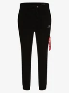 Spodnie sportowe męskie - Alpha Industries - Spodnie dresowe męskie, czarny - miniaturka - grafika 1