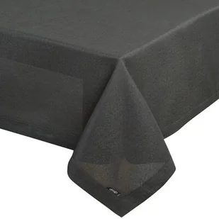 Obrus EUROFIRANY Stella 145 x 300 cm Czarny - Obrusy i serwetki - miniaturka - grafika 1