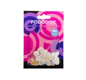 Pielęgnacja stóp - Staleks - Pro Pododisc - Disposable Files - Wymienne nakładki na dysk pedicure - rozm.M - 20 mm - 80 grit. - 50 szt. - White - miniaturka - grafika 1