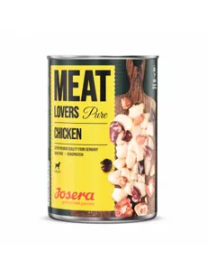 Josera Josera Meatlovers Pure 6 x 400 g Kurczak - Mokra karma dla psów Josera Josera Meatlovers Pure 6 x 400 g Kurczak - Mokra karma dla psów - miniaturka - grafika 1
