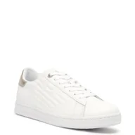 Trampki damskie - EA7 Skórzane trampki - miniaturka - grafika 1