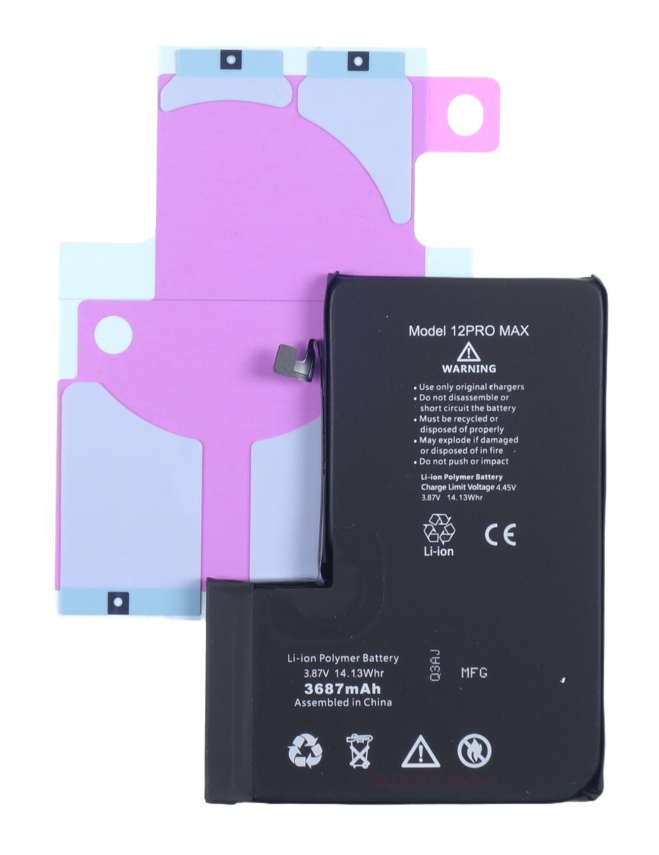 Bateria do Apple iPhone 12 Pro Max 3687mAh BEZ KOMUNIKATU Crack BMS + klej