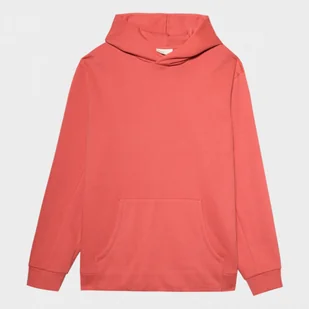 Męska bluza dresowa nierozpinana z kapturem OUTHORN OTHSS23TSWSM323 - czerwona - Outhorn - Bluzy sportowe męskie - miniaturka - grafika 1