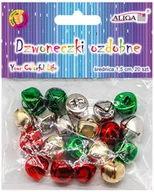 Dekoratorstwo - Dzwoneczki Ozdobne w Rozmiarze 1,5 cm 20szt. Aliga - miniaturka - grafika 1