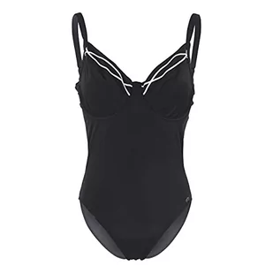 Fashy Badeanzug Damen Strój kąpielowy jednoczęściowy damski, czarny, 95D - Stroje kąpielowe dla dziewczynek - miniaturka - grafika 1