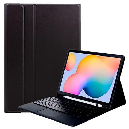 Fajne etui na Samsung Galaxy Tab S6 Lite (P610 / P615) Sztuczna skóra Klawiatura Bluetooth 10.4 Pulg