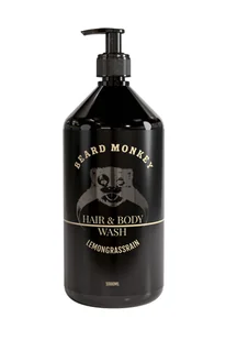 Beard Monkey Hair & Body Wash Lemongrass (1000ml) - Szampony dla mężczyzn - miniaturka - grafika 2