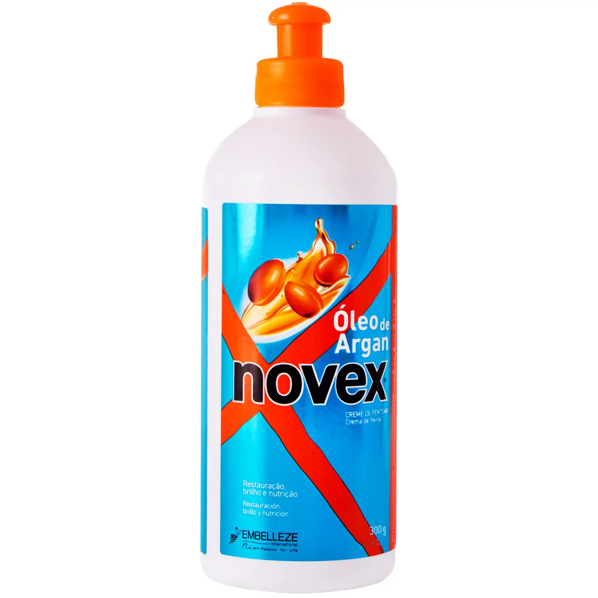 Novex, Argan Oil Leave-In, Regenerująca odżywka bez spłukiwania z olejkiem arganowym,  300 g