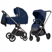 Wózki dziecięce - Wózek dla dziecka CARRELLO Ultra CRL-6525 2w1 Morning Blue - miniaturka - grafika 1