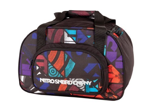 Nitro Torba sportowa Duffle Bag XS, torba sportowa, torba podróżna, torba weekendowa, torba fitness, 40 x 23 x 23 cm, 35 l, 1131-878019_ Gridlock, gridlock, 35 l, Duffle Bag XS
