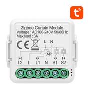 Systemy inteligentnych domów - Inteligentny sterownik rolet ZigBee Avatto N-ZCSM01-1 TUYA - miniaturka - grafika 1