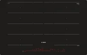 Płyty elektryczne do zabudowy - Płyta indukcyjna BOSCH PXY801DW4E 79 cm czarna - miniaturka - grafika 1
