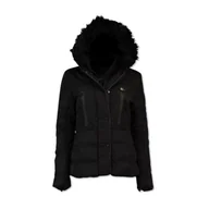 Kurtki damskie - Kurtka damska Ushuaia Demeter pikowana zimowa czarna-S - miniaturka - grafika 1