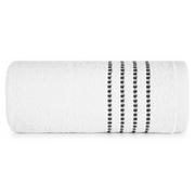 Ręczniki - Ręcznik EUROFIRANY Fiore Biały 50 x 90 cm - miniaturka - grafika 1