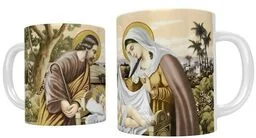 Kubek chrześcijański Święta Rodzina - Ozdoby bożonarodzeniowe - miniaturka - grafika 1