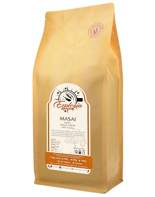 Kawa ziarnista speciality Kenia Aa 100% Arabica