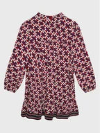 Sukienki i spódniczki dla dziewczynek - Tommy Hilfiger Sukienka codzienna Monogram KG0KG06886 Kolorowy Regular Fit - miniaturka - grafika 1