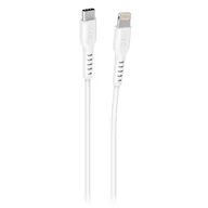 Kable - Kabel USB-C - Lightning SBS 3m Biały TECABLELIGTC3W - miniaturka - grafika 1