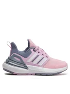Buty dla dziewczynek - adidas Sneakersy RapidaSport Bounce Lace IF8554 Różowy - miniaturka - grafika 1