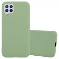 Etui i futerały do telefonów - Pokrowiec Do Samsung Galaxy A22 4G / M22 / M32 4G Etui w CANDY PASTELOWY ZIELONY TPU Silikon Obudowa Case Cover Ochronny Plecki Cadorabo - miniaturka - grafika 1