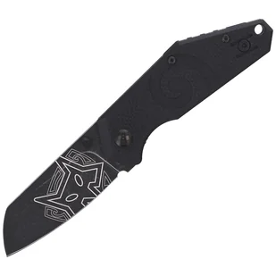 Nóż składany FOX Kea Black G10, Black Stonewashed N690Co by Jared Wihongi (FX-650) - Noże - miniaturka - grafika 1