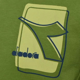 Zestaw dresowy dziecięcy DIADORA JU. TRACKSUIT FZ ELEMENTS - Bluzy dla dziewczynek - miniaturka - grafika 4