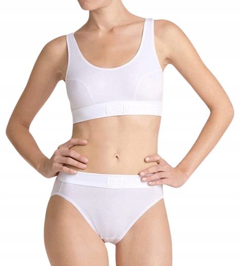 SLOGGI DAMSKI BIUSTONOSZ BIAŁY MIĘKKI 46 J9A