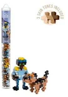 Klocki Plus-Plus Tuba Policjant 100el - Plus-Plus - Zestawy szkolne - miniaturka - grafika 1