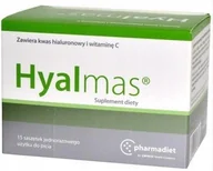 Leki przeciwbólowe - TRB CHEMEDICA POLAND SP. Z O.O. Hyalmas proszek z kwasem hialuronowym 200 mg i witaminą C 15 saszetek 4107651 - miniaturka - grafika 1