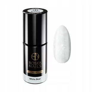 Boska Nails, Lakier hybrydowy White Bear - Lakiery hybrydowe - miniaturka - grafika 1