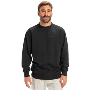 Bluza z okrągłym dekoltem dla Mężczyzn SALT WATER Czarny - Bluzy męskie - miniaturka - grafika 1