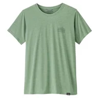 Koszulki sportowe damskie - Koszulka damska Patagonia W's Cap Cool Daily Graphic Shirt Rozmiar: L / Kolor: zielony - miniaturka - grafika 1