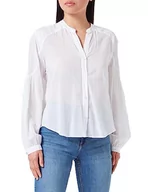 Bluzy damskie - BOSS Damska bluza C_berday, White100, 44 - miniaturka - grafika 1