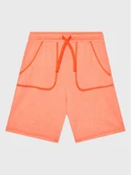 Spodenki damskie - United Colors Of Benetton Szorty sportowe 37YKC901P Pomarańczowy Regular Fit - miniaturka - grafika 1