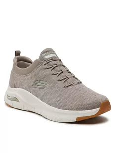 Skechers Sneakersy Waveport 232301/TPE Szary - Sneakersy męskie - miniaturka - grafika 1