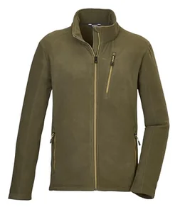killtec Męska kurtka polarowa ze stójką KOW 84 MN FLC JCKT, dark moss, XXL, 41826-000 - Kurtki męskie - miniaturka - grafika 1