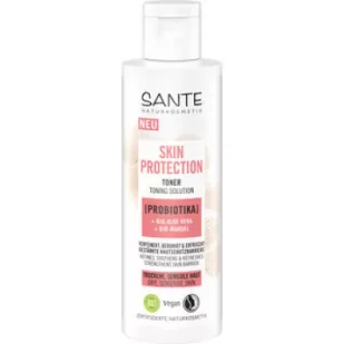 Sante Tonik do twarzy ochronny z probiotykami, aloesem i migdałem eco 125 ml - Toniki i hydrolaty do twarzy - miniaturka - grafika 1