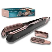 Prostownice i karbownice do włosów - Cecotec Air Lisse 2w1 Czarny 150 stopni - miniaturka - grafika 1