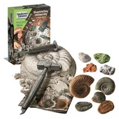Zabawki interaktywne dla dzieci - Clementoni Naukowa Zabawa Skamieliny I Minerały Zestaw Kreatywny 6+ - miniaturka - grafika 1