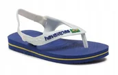 Klapki i japonki damskie - Havaianas Japonki Dziecięce Wsuwane Logo 20 1Żht - miniaturka - grafika 1