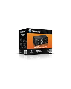 TRENDnet TK-EX4 KVM Extender komplet czarny TK-EX4 - Huby USB - miniaturka - grafika 2