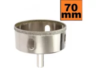 Otwornice - Otwornica diamentowa 70 mm Wiertło do GRESU Płytek - miniaturka - grafika 1