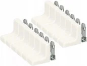 Zawiasy, okucia i inne akcesoria - 50SZT Komandorek Kątownik Wspornik Płyty Meblowej - miniaturka - grafika 1