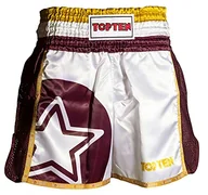 Spodenki damskie - TopTen Szorty tajskie"Star", biały - czerwony, XXL - miniaturka - grafika 1